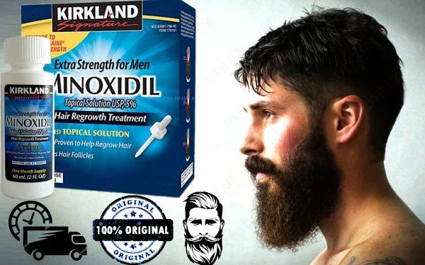 Sredstvo ot obliseniya Minoxidil Kirkland 5%