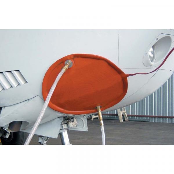 Elektricheskiy blanket dlya obrabotki kompozitnix materialov s vakuumnim uplotneniem (SRV)