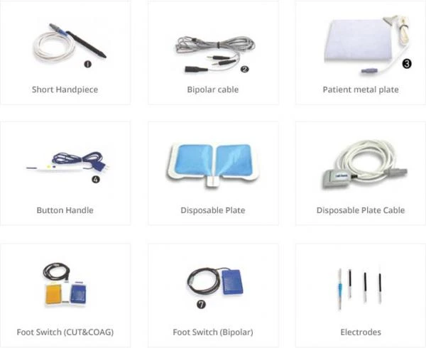 Elektroxirurgicheskiy generator. Model: Sens AK-B250, AK-B300, AK-B400 (seriya B)