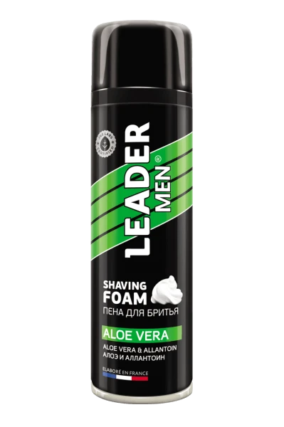 LEADER MEN пена Алое вера