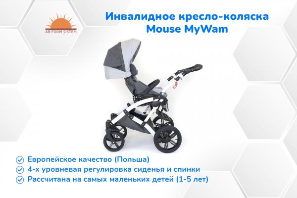 Invalidnoe kreslo-kolyaska detskaya Mouse MyWam - dlya samix malenkix