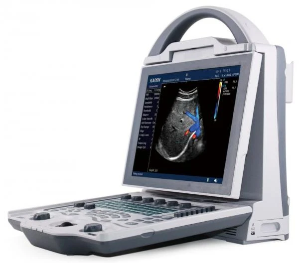 UZI portativniy s svetnim doplerom + 2 datchika