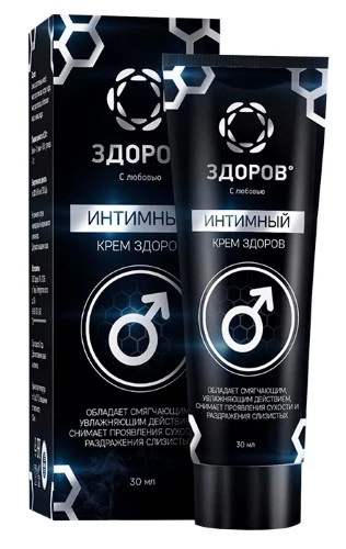 Erkaklar uchun intim krem "Sog'lom"