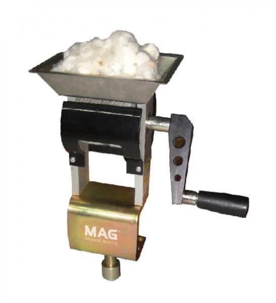 Миниатюрная модель джин машины для отделения волокна от семян (хлопок-сырец) NanoGin