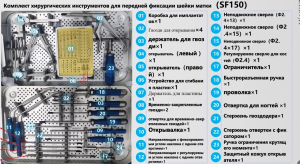 Xirurgicheskie instrumenti dlya vertebrologov