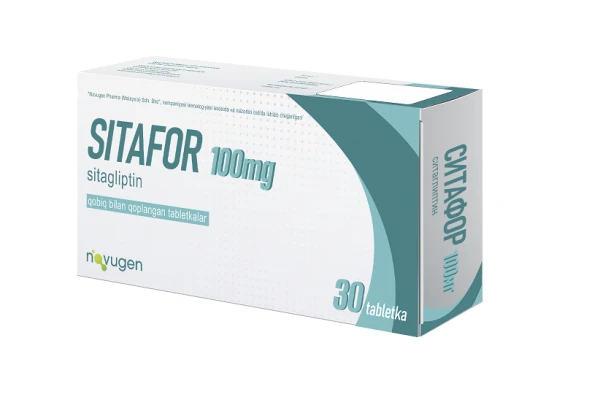 Ситафор таблетки 100мг N30