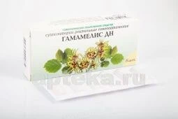 GAMAMELIS DN rektal suppozitorialar gomeopaticheskie N6