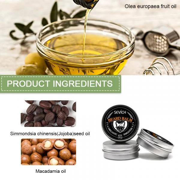 Naturalniy balzam dlya borodi Sevich, professionalnie produkti po uxodu za borodoy, organicheskiy vosk dlya usov, dlya gladkoy ukladki borodi