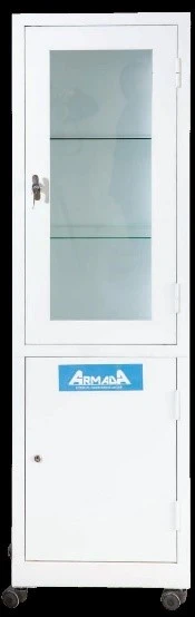 Шкаф медицинский металлический
Двух дверный ITM -162