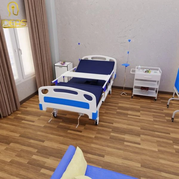 Medisinskaya Krovat dlya domashnego uxoda 2x funksionalniy s otverstiem dlya gorshka