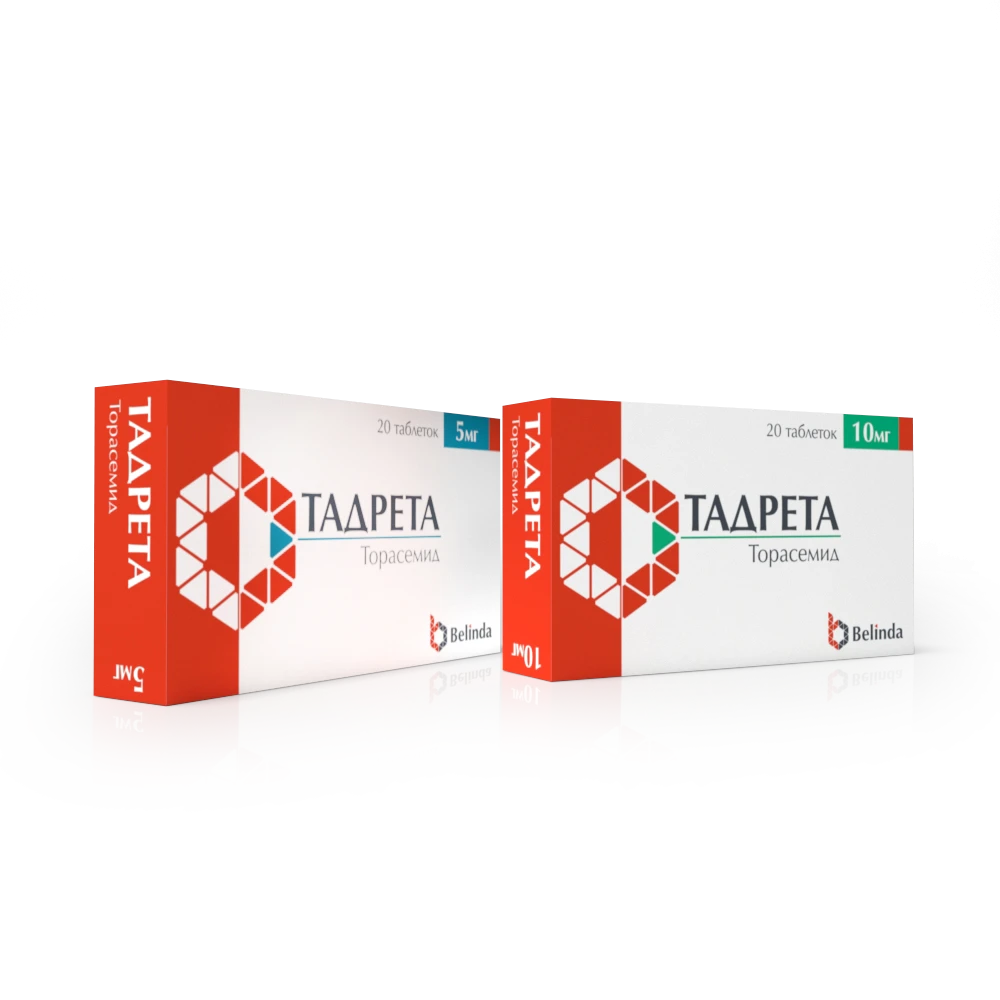 TADRETA tabletkalari 5mg N20