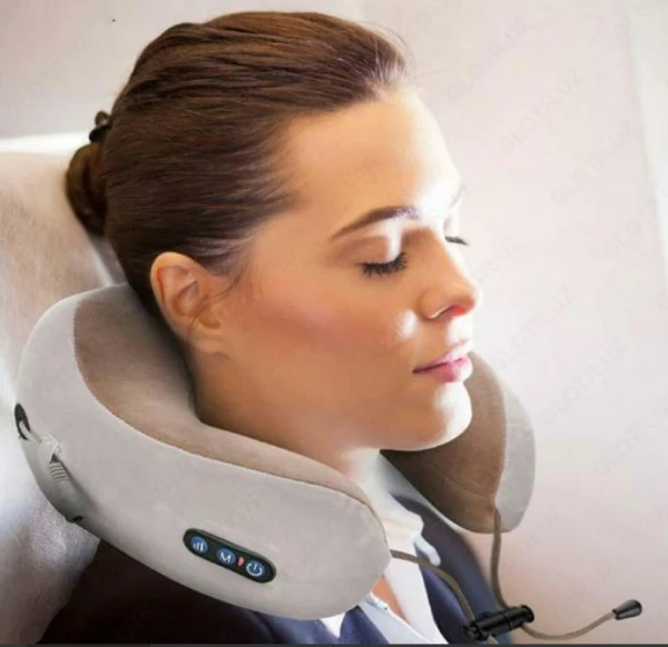 Elektricheskaya massajnaya podushka s vibrasiey