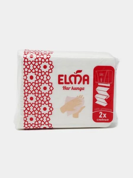 Салфетки для диспенсера (в мешке 15 пачек) Z-23 cm Elma 200 шт (249)