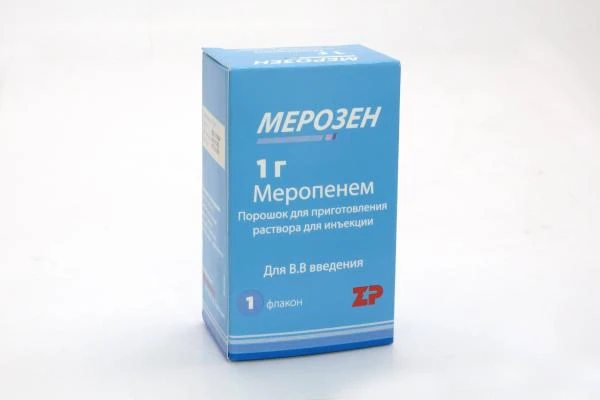 МЕРОЗЕН порошок 1,0мг N1