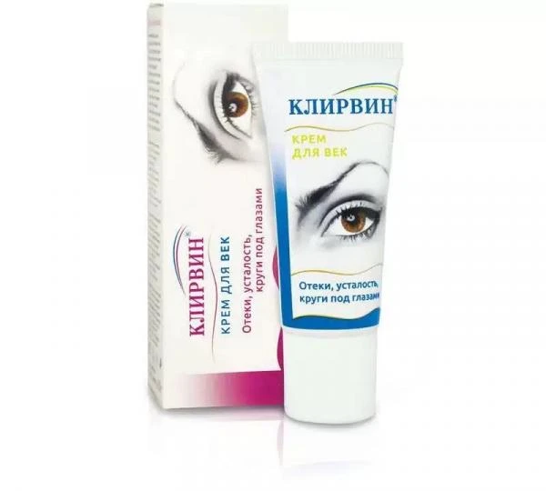 Клирвин крем для век, от отеков усталости и темных кругов, 20 г