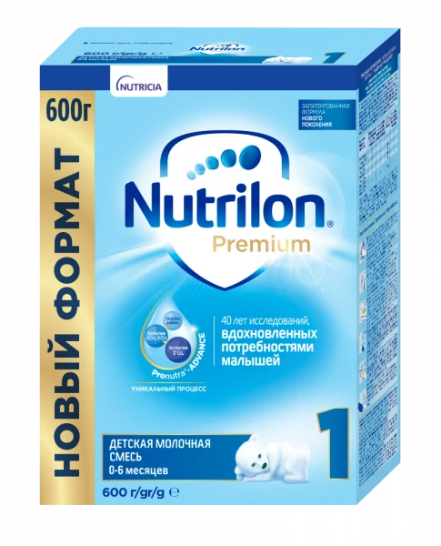 Сухая молочная смесь Nutrilon Premium 1