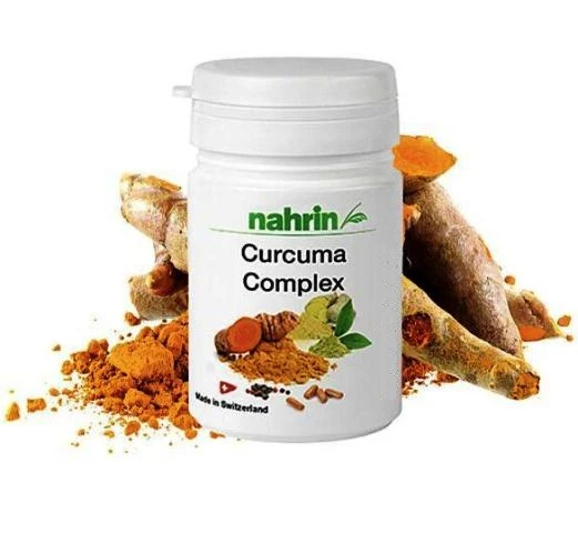 kapsulalar Kurkuma Kompleks dlya pishevareniya Swiss Nahrin