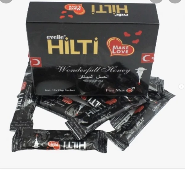 Медовый Стик "Hilti Wonderfull" Для мужчин и женщин 12 саше
