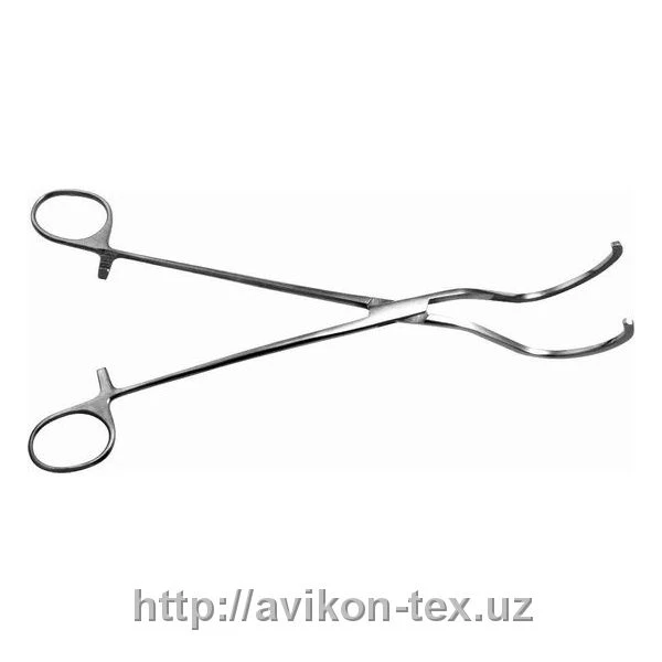 Зажим для ушка сердца N2 (длина 240 мм) 159/3