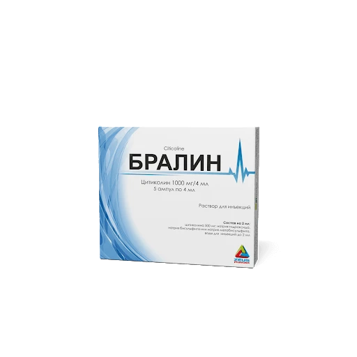 БРАЛИН раствор 4мл 1000мг/4мл N5