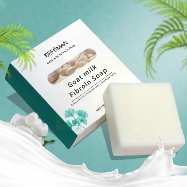Фиброиновое мыло из козьего молока Befuman Silk Protein Skin Repair Soap