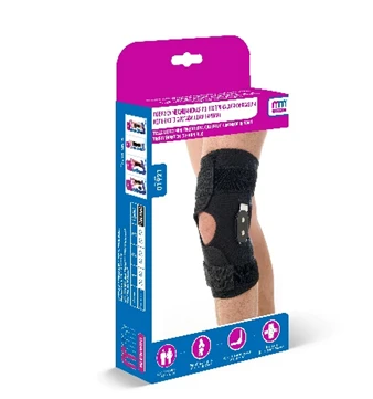 Tizza bo'g'imini mahkamlash uchun neoprendan tayyorlangan tibbiy bandaj (menteşeli)