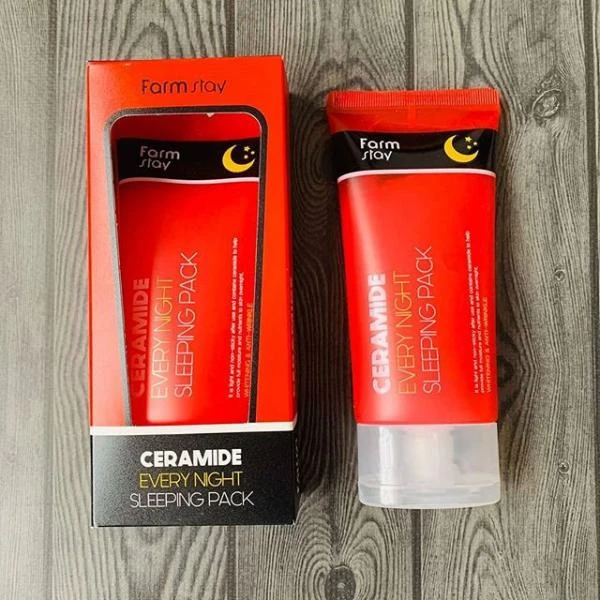 Keramida keramidli tungi yuz niqobi har kecha uyqu to'plami 5516 Farmstay (Koreya)