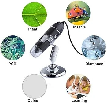 Цифровой USB-микроскоп с функцией OTG с подставкой