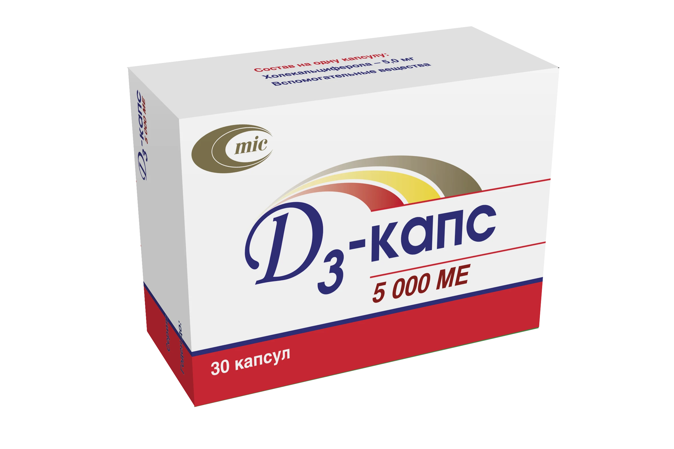 D 3 - kapsulalar kapsulalar 5000 ME N30