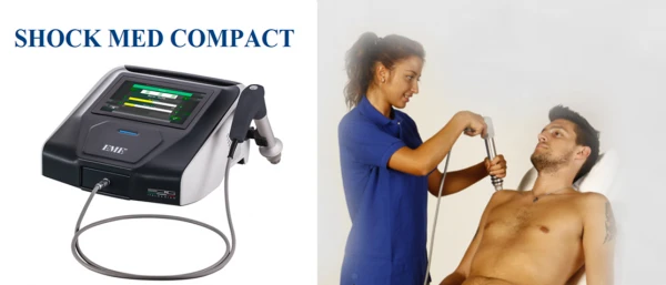 Apparat dlya udarno-volnovoy terapii EME model "Shock-Med Compact"