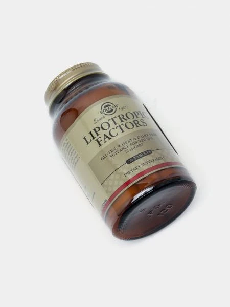 Таблетки для похудения "Липотропный фактор" от Solgar видимый эффект