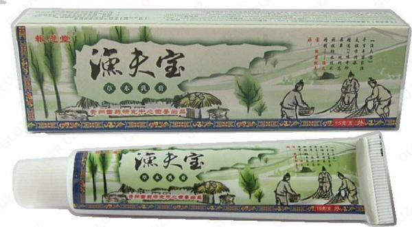 Psoriaz, dermatit, yo'qotish, qichishishdan "Baliqchining xazinasi" malhami