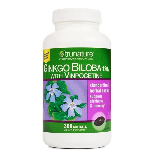 БАД для мозга и памяти Ginkgo Biloba Trunature (300 капсул)