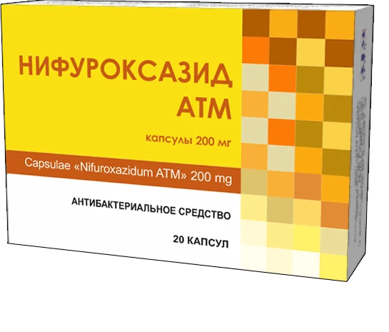 NIFUROKSAZID ATM kapsulalar 200mg N20