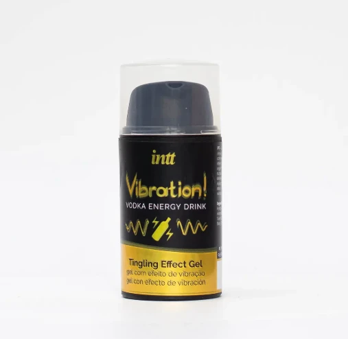 ВЗРЫВ ЭНЕРГИИ! Гель с виброэффектом INTT Vibration! Vodka Energy Drink