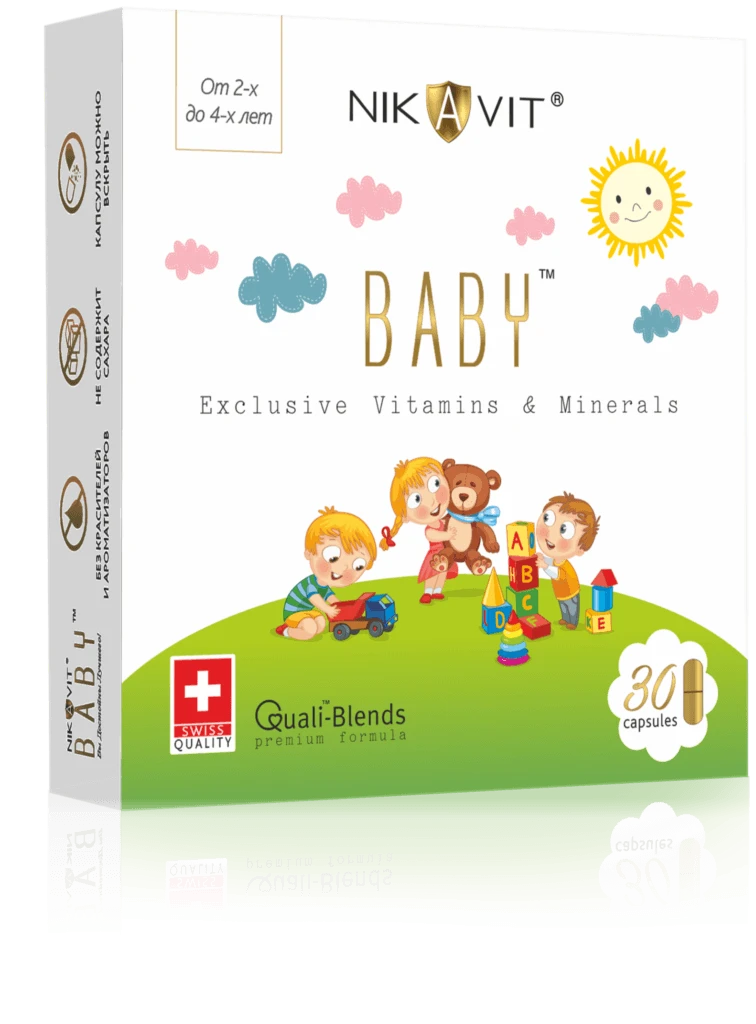 НИКАВИТ «Baby: Vitamins & Minerals»