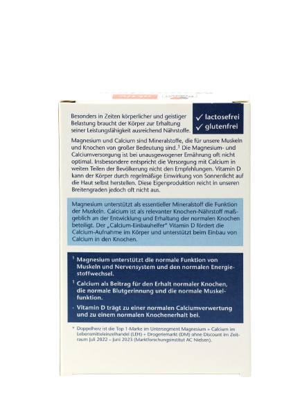 DOPPELGERS AKTIV MAGNIY+KALSIY+D3 tabletkalari N40