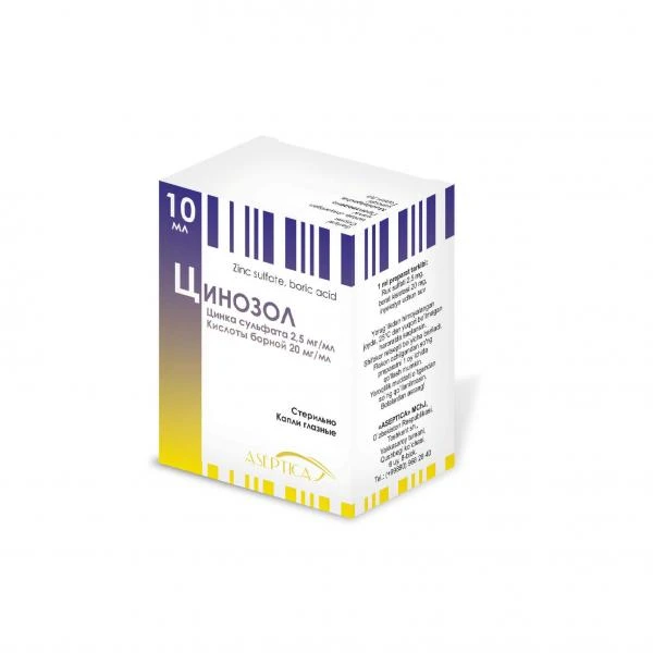 SINOZOL ko'z tomchilari 10ml N1