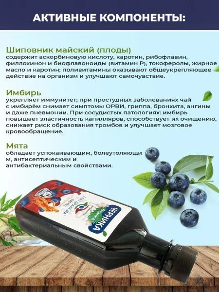 Бальзам «Черника-глаз Дракона» для улучшения зрения