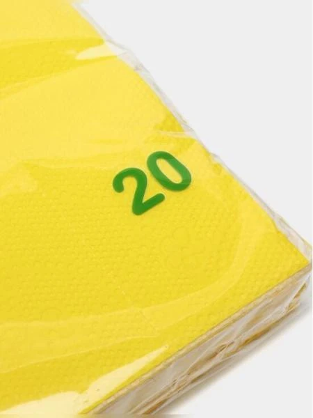 Салфетки Elma 33х33 Сlassic (230) (желтые)