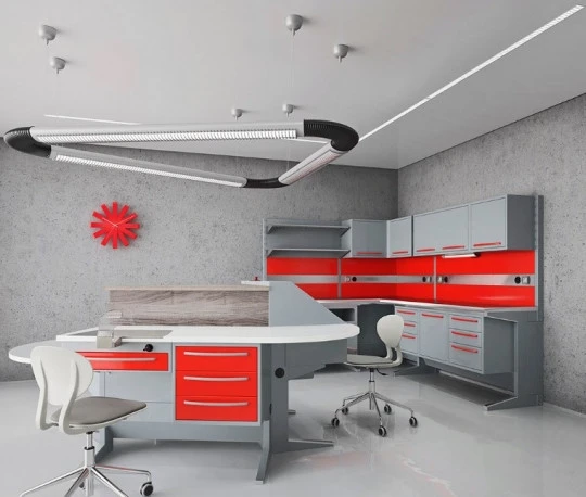 Угловой лабораторный модуль