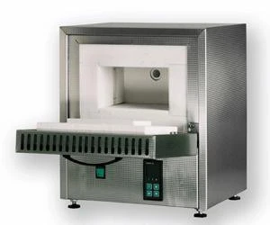 Professionalnaya mufelnaya pech s otkidnoy dversey L 5/12