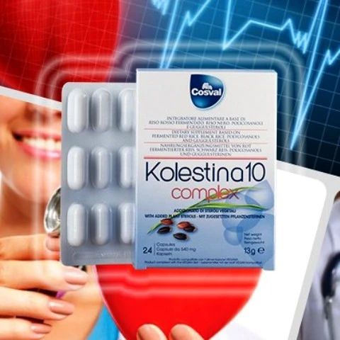 Колестина для профилактики атеросклероза Vivasan, Швейцария