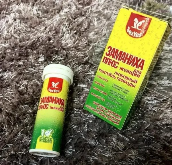 Заманиха Плюс - таблетки для повышения либидо у женщин