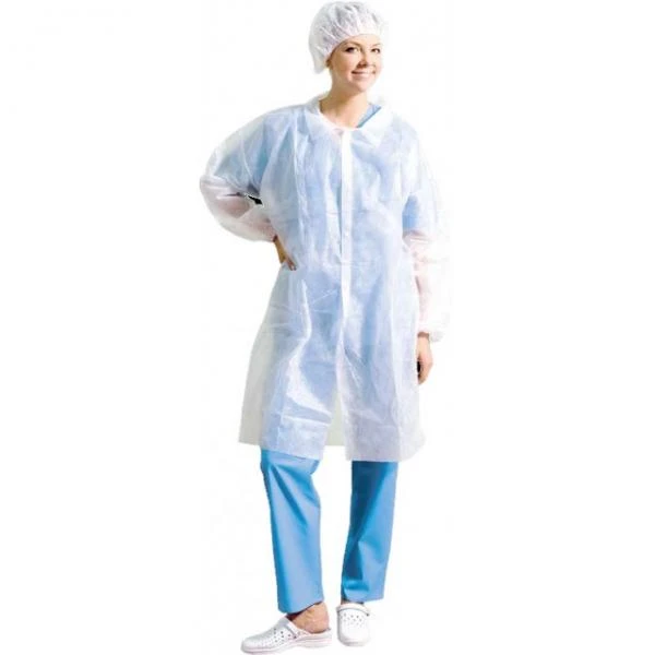 Odnorazoviy xalat iz spanbonda