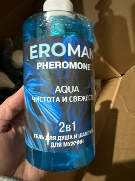 Гель для душа и шампунь с феромонами RELAX