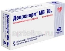 ДЕПРЕНОРМ МВ 0,07 таблетки N30