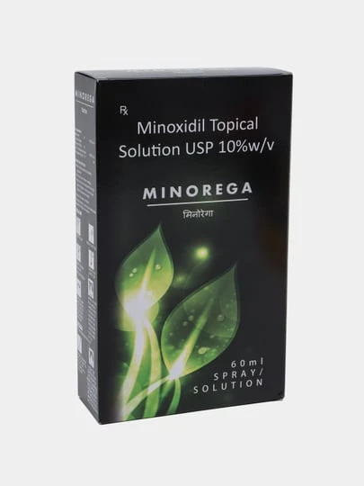 Средство Миноксидил 10% для роста волос и бороды Minorega