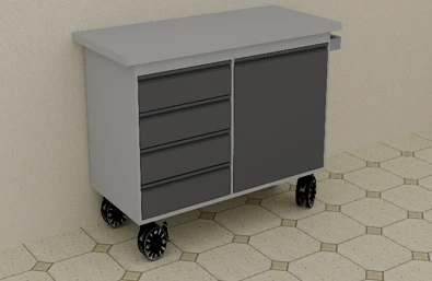 Стол мобильный (1100*500*850 мм)