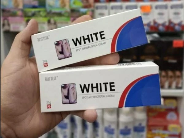 Антибактериальный крем от белых пятен витилиго
